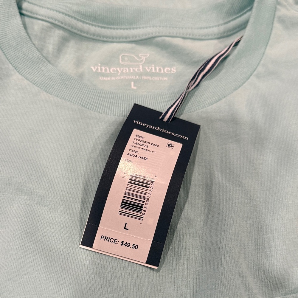 Vineyard Vines Light Blue Tee